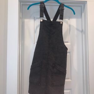 Black Denim Dress, Size S